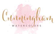 Cunningham Watercolors Logo